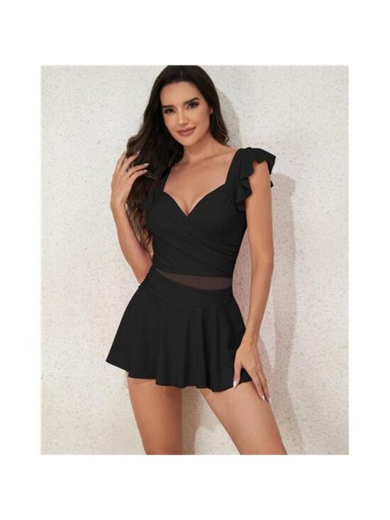 Other - Women's Ruffle One Piece Swimdress Swimsuits Tummy Control Bathing Suit